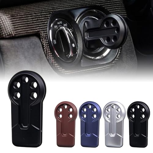 AeroBon Black Matte Painted Ignition Plug for Porsche 911 Cayenne