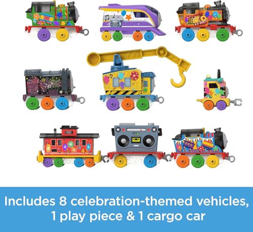 image for Thomas & Friends Toy Trains Toy Set Thomas’ 7 Days of Surprises, 10-