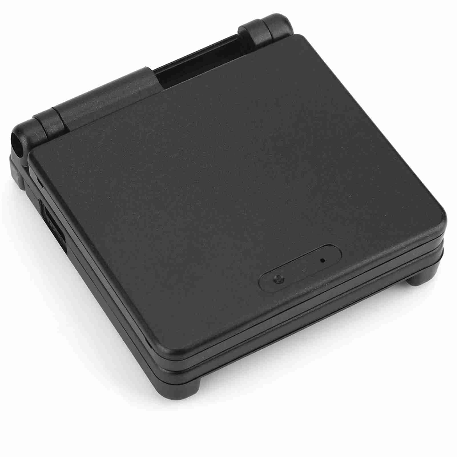 Vbestlife Cubierta de la Caja Protectora de ABS para Advance GBA SP Kit de Piezas de Reparación de la Cubierta de la Caja Protectora de ABS. (Negro)