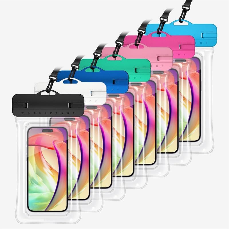 LivangRoler Shallow Water Hero Reliable PVC Waterproof Phone Bag Clear