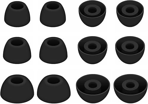 Miniatura 6 de Eartips - Auriculares compatibles con Galaxy Buds 2 Pro SM-R510, SML 6 pares de puntas de silicona suave, puntas de repuesto para auriculares,