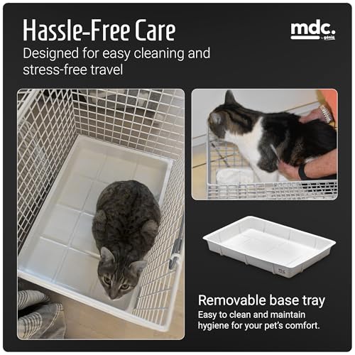 MDC P236-350 Cat Carrying Basket White Katzenkorbträger
