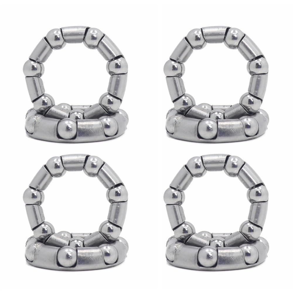 Rodamientos de bolas 38 mm para buje de bicicleta en acero 1