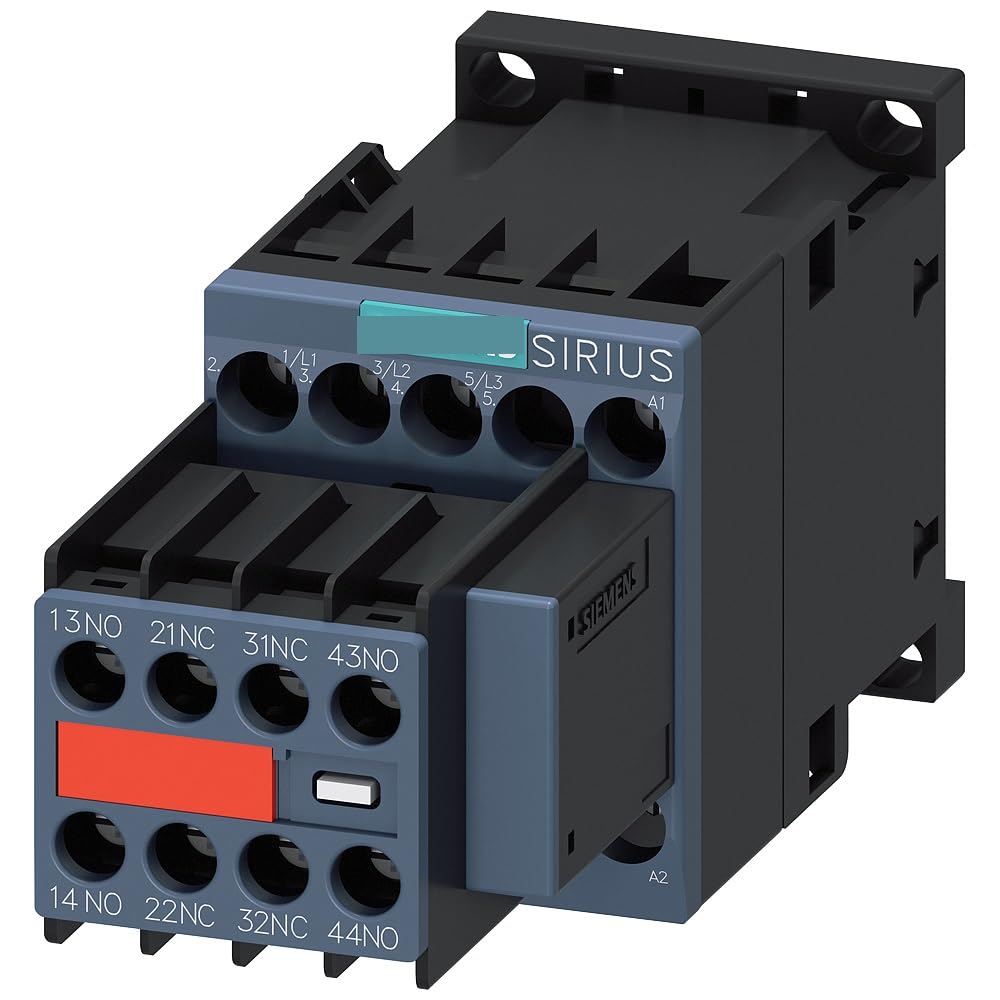 YAPOLQTNM Power contactor AC-3 9 A 4 kW / 400 V 2 NO + NC 230 AC 50/60 Hz with Plug-in varistor 3-Pole 3RT2016-1CP04-3MA0