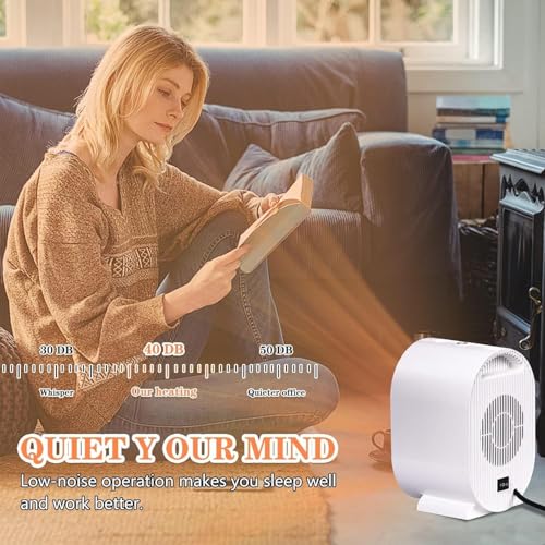 Chauffage d'appoint radiateur soufflant céramique PTC 1200W