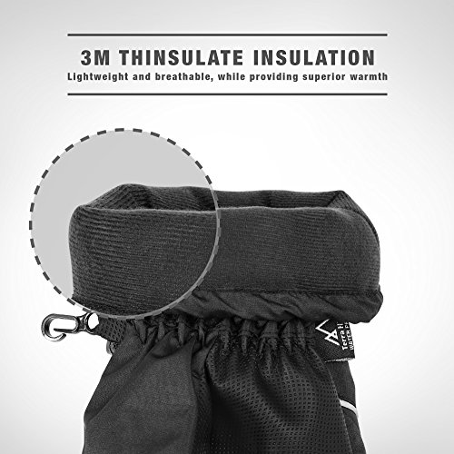 Terra Hiker Guanti da Sci Guanti Invernali