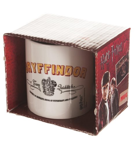 Pyramid International Harry Potter Ceramic Mug with Gryffindor Team Logo and Hogwarts Crest in Presentation Box - Official Merchandise - Image 3