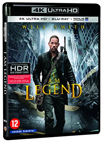 Je suis Une légende [4K Ultra-HD + Blu-Ray + Digital Ultraviolet] [4K Ultra-HD + Blu-ray + Digital UltraViolet]