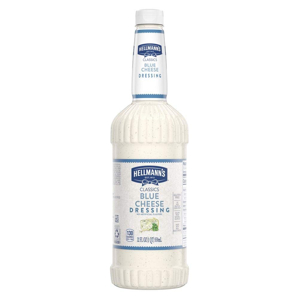 Amazon.com : Hellmann's Classics Blue Cheese Salad Dressing Salad Bar ...