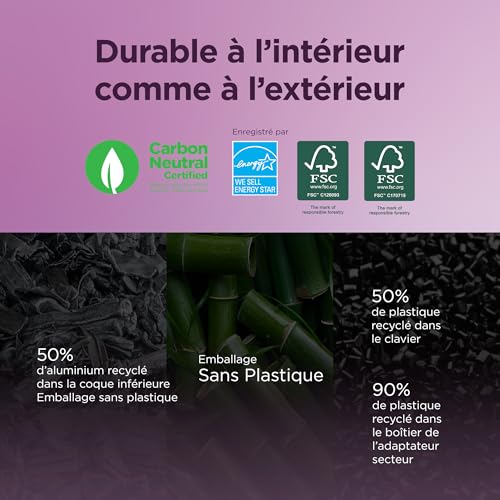 Lenovo Yoga Slim 7 14AKP10 - Ordinateur Portable 14'' OLED WUXGA Copilot+ (AMD Ryzen AI 7 350, RAM 16Go, SSD 512Go, AMD Radeon 860M Graphics, Windows 11 Home) Clavier AZERTY Français - Tidal Teal