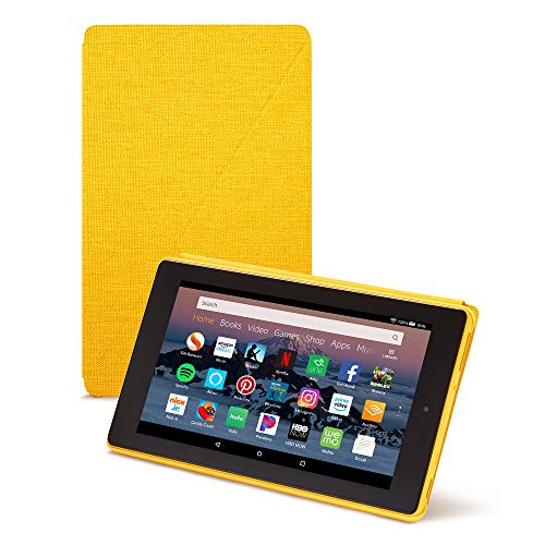 Amazon Fire HD 8 Tablet Case (Compatible with 7th and 8th Generation Tablets, 2017 and 2018 Releases), Canary Yellow
