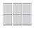 Htanch SF4103(3-Pack) Stainless Steel Cooking Grid Grates Replacement for Charmglow Gas Grill Model 810-8410-F; Charmglow 810-8410-F; Charmglow Models: 810-8410-F