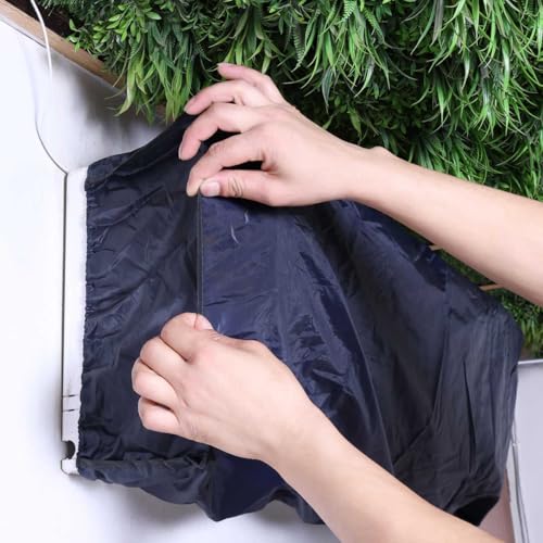 Image of Premium Split AC Cover Combo Set for 1 & 1.5 Ton - Heavy-Duty Navy Blue Waterproof Indoor & Outdoor Covers, Dustproof and UV-Resistant, Universal Fit for All Brands, Year-Round Weather Solution