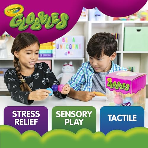 Image of Crayola Globbles, Squish and Fidget Toys, Gift for Kids, 16ct