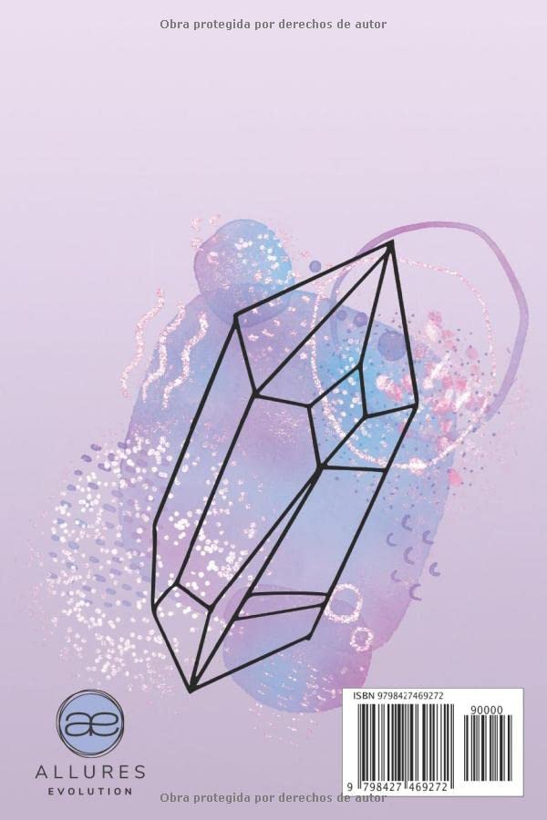 Miniatura 2 de Libreta rayada con ilustracion Cristales Curativos de los Chakras, Piedra Talismán Protectora, Poderoso Cristal para la Energia y la Motivacion ...