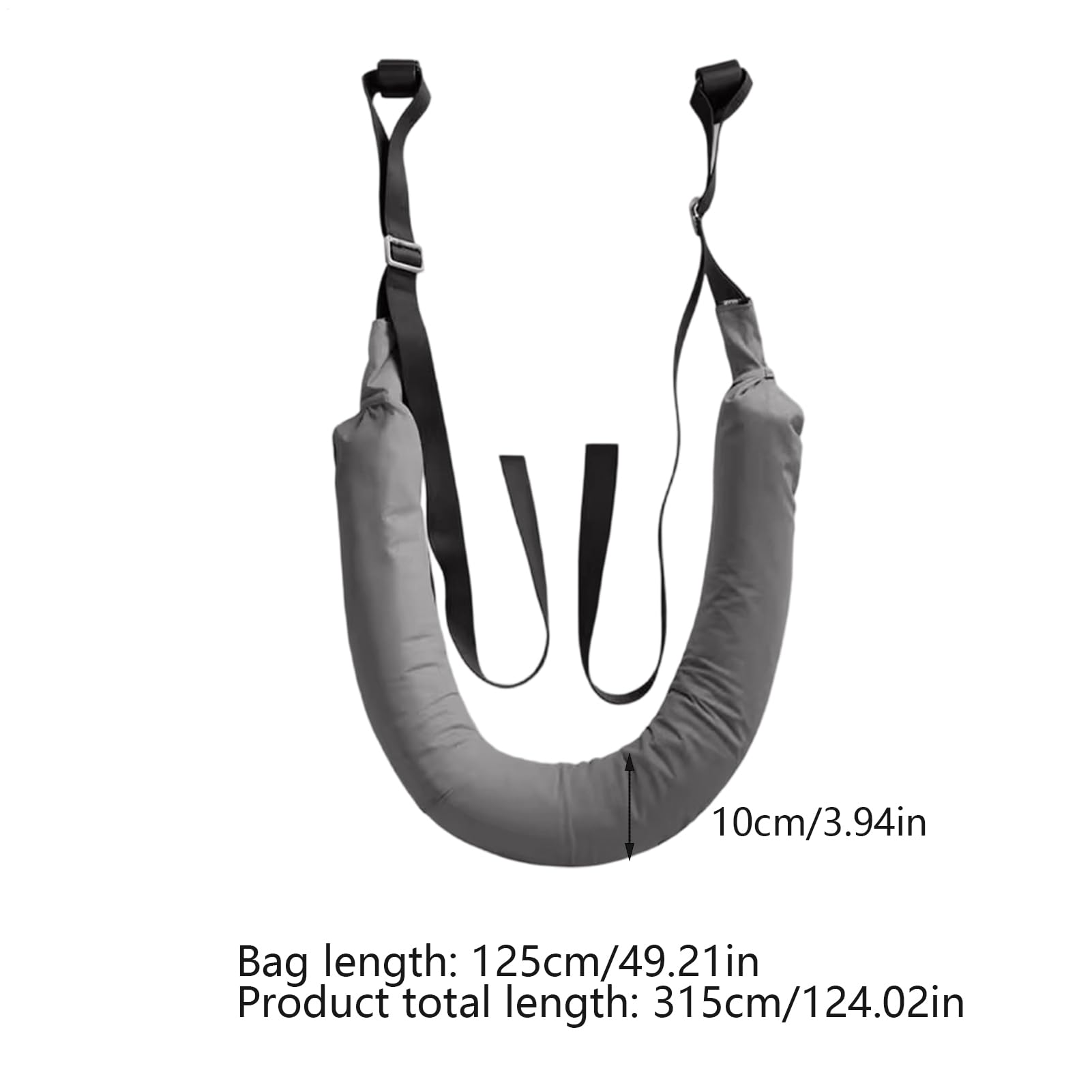 Dispositivo de fortalecimiento muscular, cinturón estirador lumbar multifuncional, cinturón de tracción lumbar portátil, equipo de estiramiento de espalda, para hombres, mujeres, jóvenes, adolescentes