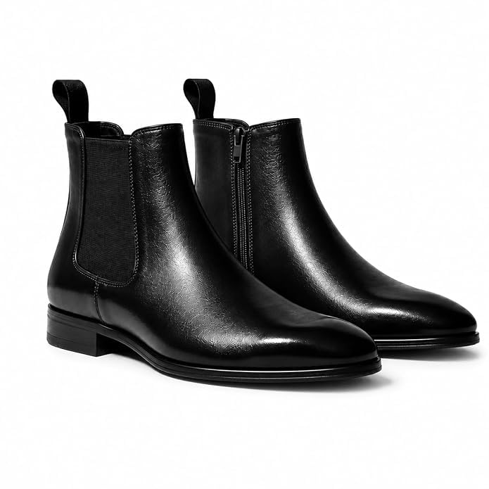 Versatile Black Chelsea Boots (Formal & Casual)-image-30