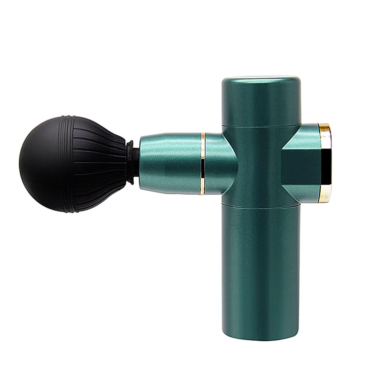 Silenciar Pistola de masaje de plástico con 4 velocidades, silenciosa, de bolsillo, for tejido profundo, for cuerpo, piernas, hombros y espalda. pequeño(Groen)