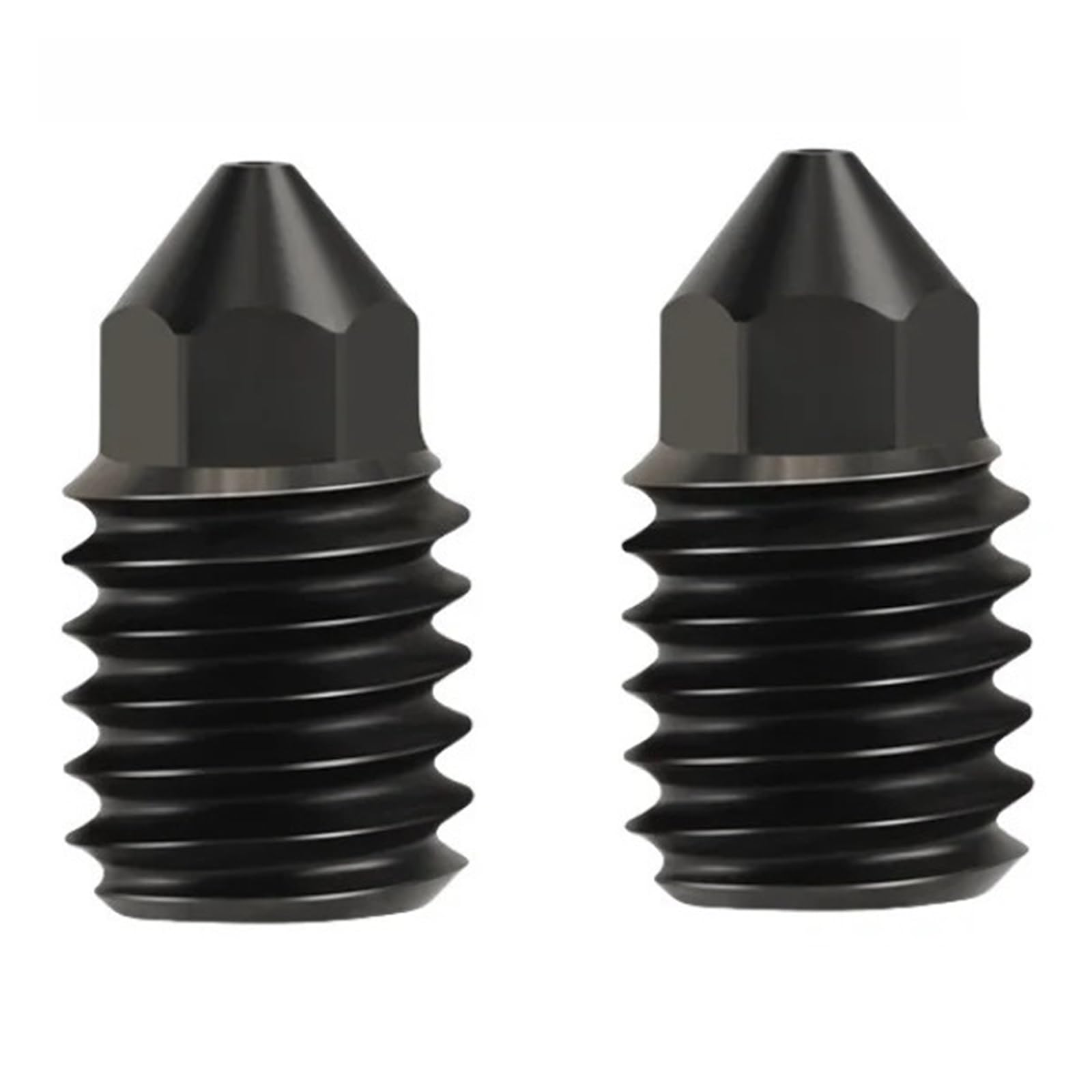 P1P/P1S Düse aus gehärtetem Messing, Kupfer, 0,2/0,4/0,6/0,8 mm, Metall-Hotend mit Lüfter für X1/X1C-Drucker
