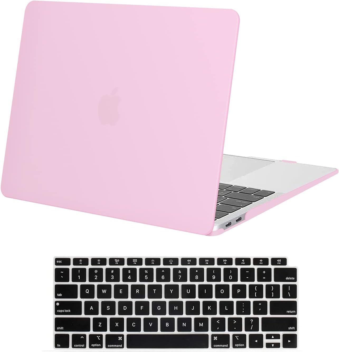 OJOS Case for MacBook Air 13 inch Case 2022, 2021-2018 Release A2337 M1 A2179 A1932 - Protective Snap On Hard Shell Cover and Keyboard Cover for Version MacBook Air 13 with Touch Bar (Matte Pink) (B0CR15LCZD) Amazon Price History, Amazon Price Tracker