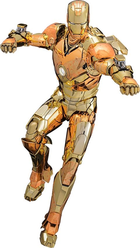 マスターピース 1/6スケール　アイアンマン・マーク3ゴールドカッパーゴールド版 Amazon.co.jp: ムービー・マスターピース アイアンマン 1/6スケール