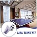 Toddmomy 1set Portable Table Tennis Net Rack Easy Setup for Indoor and Outdoor Games Compact Design for Convenient Storage for Table Tennis Serving and Recreational Play