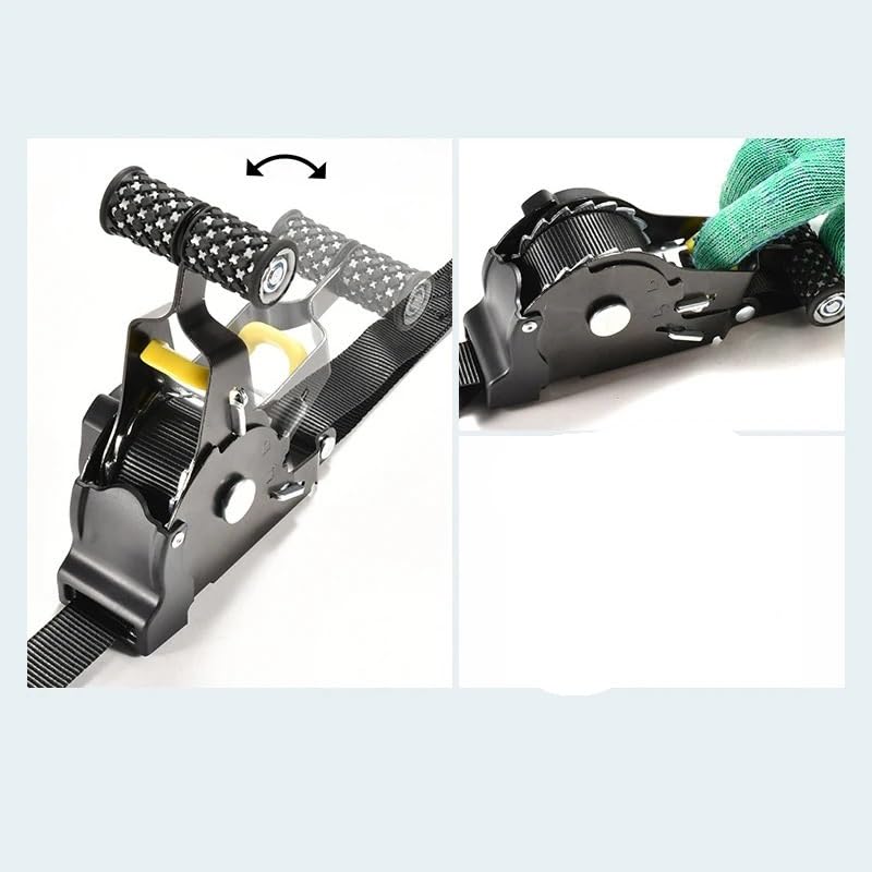 Spanngurte Automatischer Schrumpfspanner, einziehbare automatische Ratschengurte, Bündelband, Gurte, Gepäckgurte(A1)