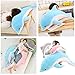Dolphin Stuffed Animals Plush Pillow Super Soft Sea Animal Plush Toys Dolls for Boys Girls Sleeping Cushion Gift (50cm/19.68in, Grey)