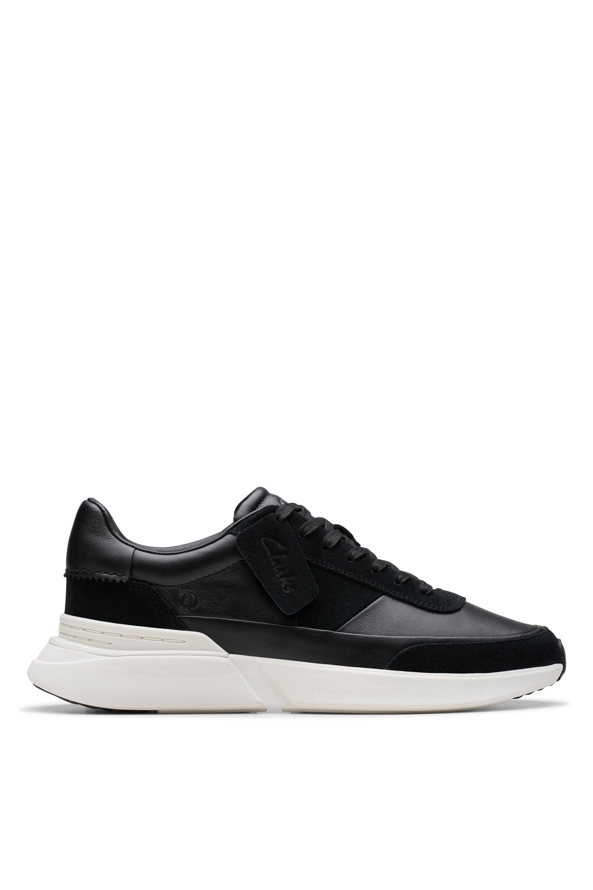 Clarks Craft Pace Mens Black Leather, 11