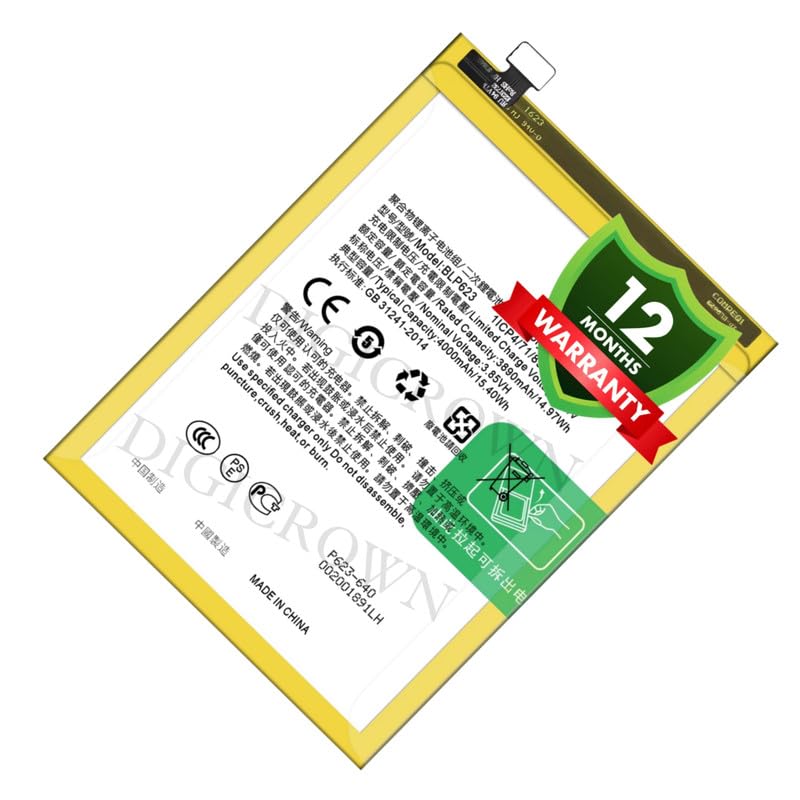 Image of Original BLP623 Battery Compatible for Oppo R9s Plus | F3 Plus - (4000mAh) - 1 Year Warranty DF7
