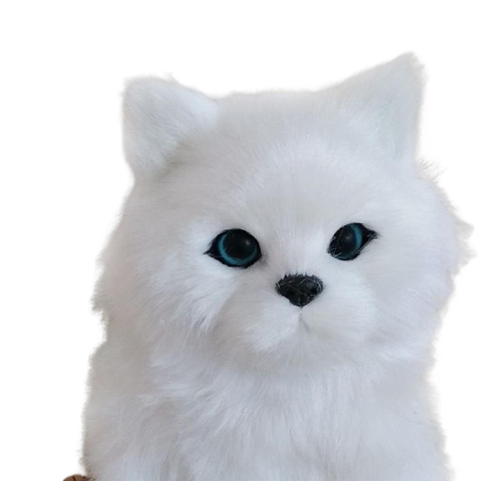 Giocattoli per Gattini, Regalo di Compleanno per Bambini, Giocattolo Elettronico per Gatti, Carino E in Movimento, per Natale, Bianco, 22x25 cm