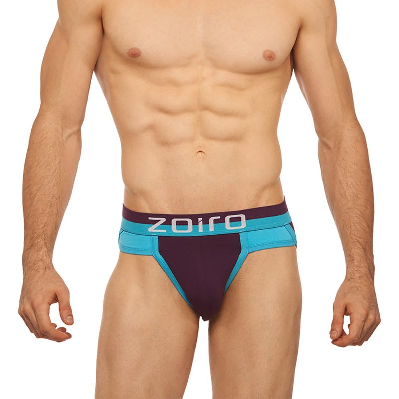 Image of Zoiro Men's Cotton Solid Brief Combo Pack |Colour's May Vary