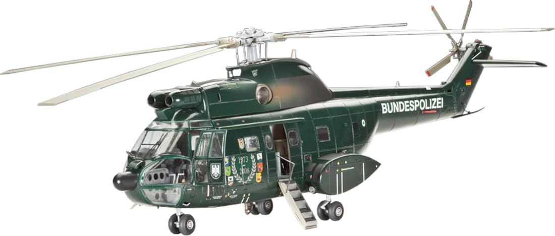 Revell SA 330/Westland Puma HC.1 - Kit modellino in plastica non verniciata, scala 1:32