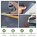 wohomuke Shelf Liners 18 inch x 20 ft Kitchen Cabinets Liner Non-Stick Drawer Mats EVA Protector Shelving Cupboard Lining (Gray, 18 inch x 20 ft)
