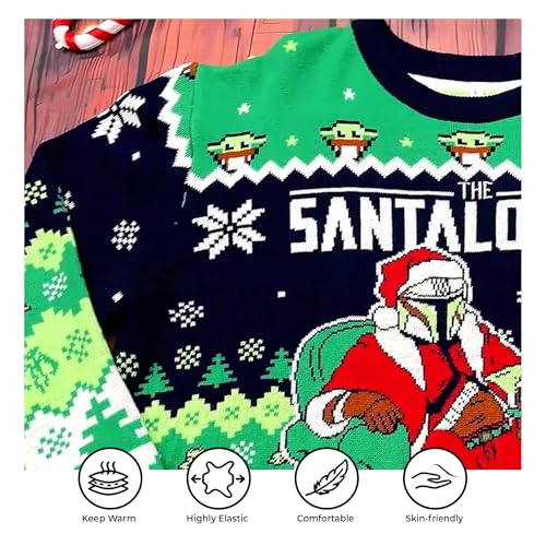 Leg Lamp Christmas Sweater Women - Star Santalorian Ugly Sweaters Men - National Snarky Xmas Sweater 4 Leg Lamp Christmas Sweater Women - Star Santalorian Ugly Sweaters Men - National Snarky Xmas Sweater - Image 5