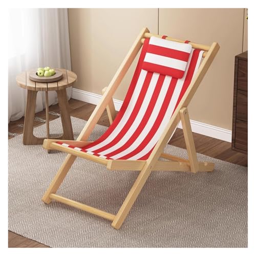 Verstellbare Bambus-Slingstühle für den Außenbereich, Terrasse,...