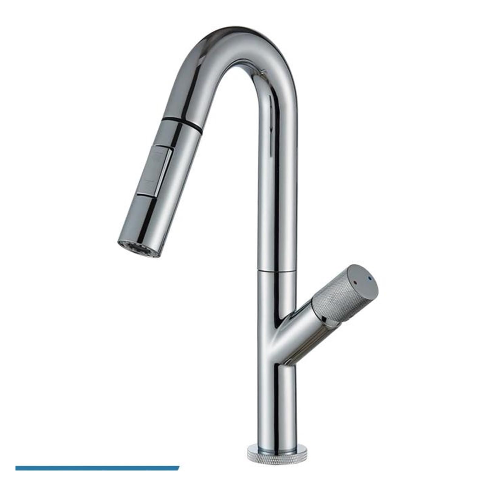MXXQRHF White Pull Out Kitchen Faucet Black Kitchen Sink Mixer Tap Stream Sprayer Head Hot and Cold Water Tap,Bathroom Vanity Mixer