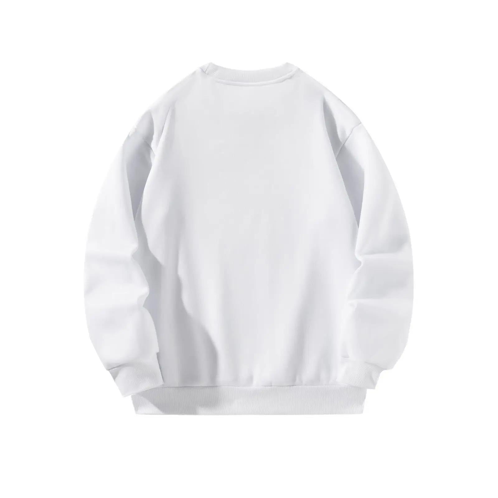 Women Sweatshirt Classic White Pullover Tops For Travel Going Out L | Womens Clothing | Sweats & Hoodies-image-2