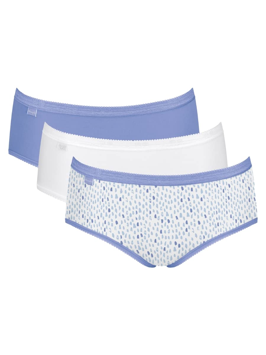 Basic+ Midi 3 Pack Briefs White/Purple/Multi Purple 3XL - 20