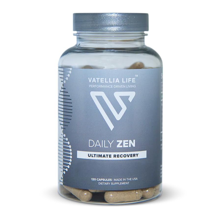 Image of Vatellia Life Daily Zen | Ashwagandha Supplement | Stress Relief | Sleep and Mood Support | 2 Month Supply