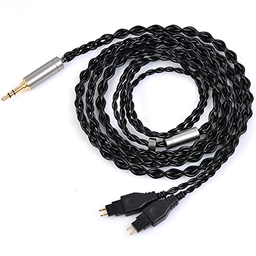 FAAEAL Zinc-Copper Alloy Audio Cable Compatible for Sennheiser HD660S HD650 HD600 HD6XX HD580 HD565 HD545 HD535 Headphones with 3.5mm Standard Plug 4.9ft