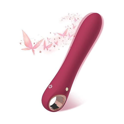 Dildo with 10 Vibration Modes - Burgundy