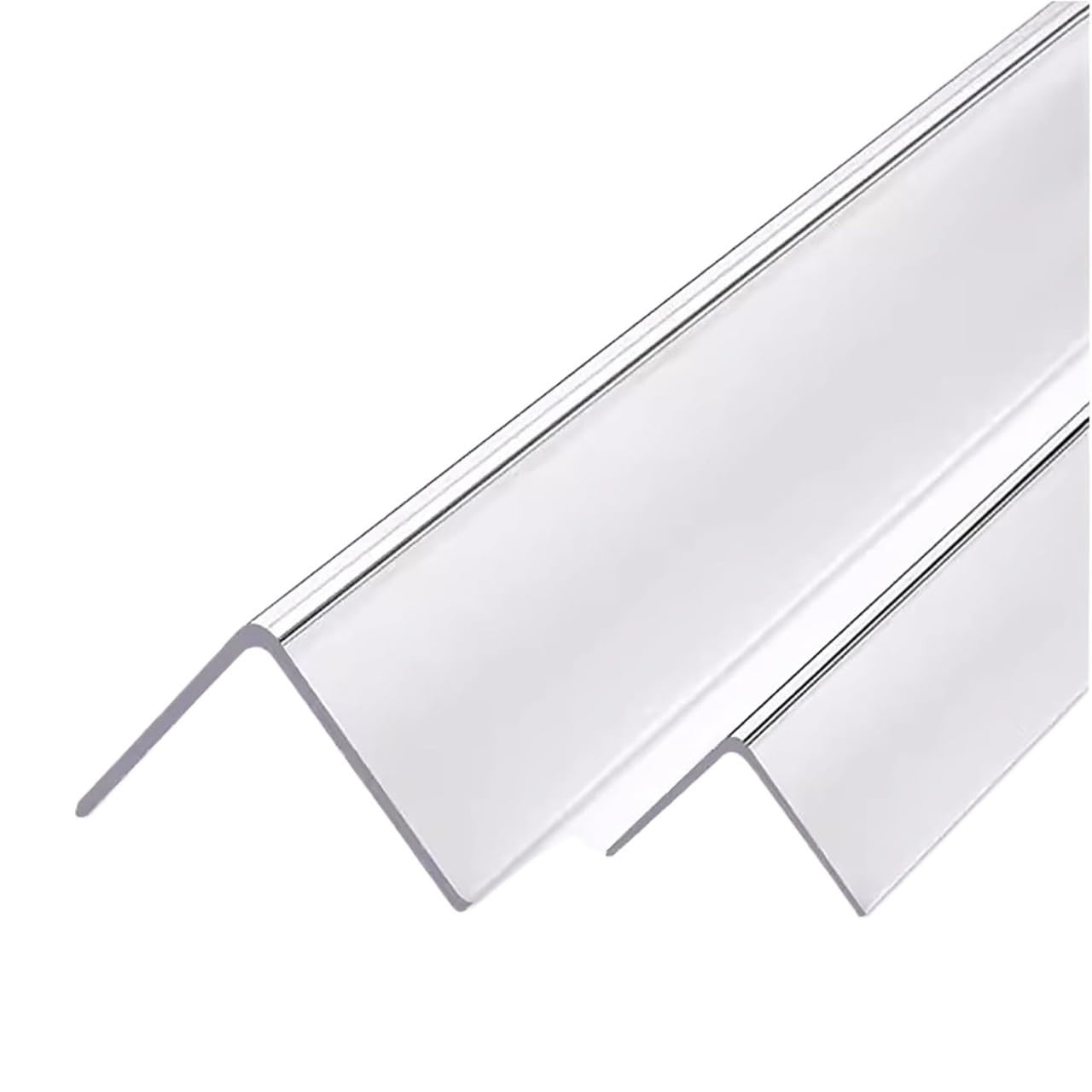 Tiras protectoras de esquina de pared transparentes antigolpes 3x120cm