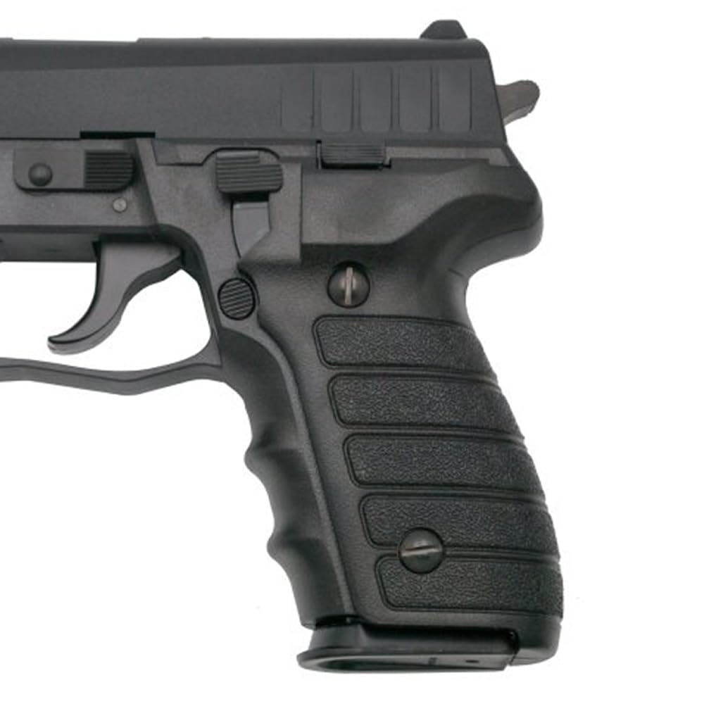Softair Pistole Vollmetall <0,5 Jule 6 mm BB Federdruck Softair HA-183B Schwarz Airsoft Pistole 537 Gramm Magazin 15 Schuss