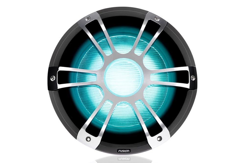 Garmin Fusion Signature Series 3, SG-SL122SPC Sports Chrome 12" Marine Subwoofer, a Garmin Brand