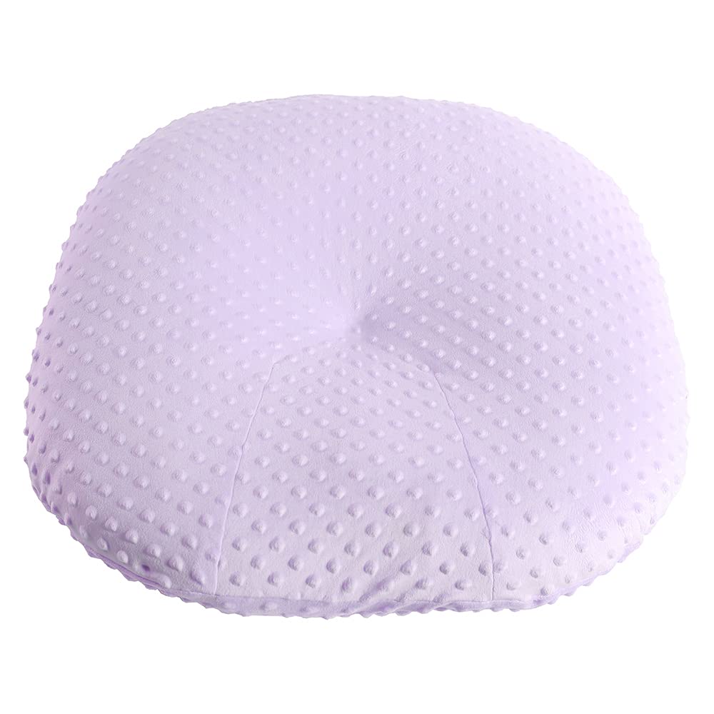 Owlowla Newborn Lounger Cover,Minky Removable Slipcover Fits Newborn Lounger for Baby Boy Girl(Lavender)