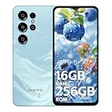 OUKITEL C1 Plus Smartphone, 16GB+256GB/1TB Telefono Cellulare, 6.52" HD+ Smartphone Android, 5000mAh Telefoni Cellulari, 13MP+5MP, Octa Core Cellulari e Smartphone, Dual 4G SIM/Face ID/OTG/3.5mm Jack