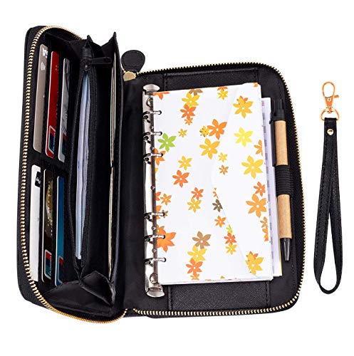 All-in-One Cash Envelopes Wallet with 12 Budget Envelopes & Budget Sheets & Categories Label - Perfect Holiday Gift