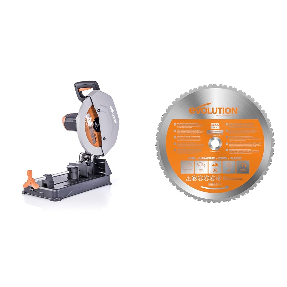 Lame carbure de tungstène Rage pour scie multi-matériaux 355 mm R355CPS