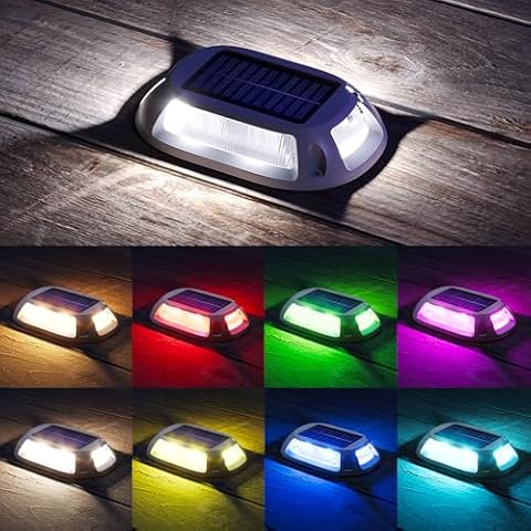 VIODAIM Solar Dock Lights Cover